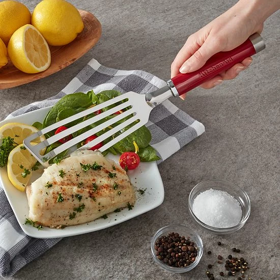 KitchenAid® Gourmet Stainless Steel Flex Turner Green 4 KitchenAid® Gourmet Stainless Steel Flex Turner Green - Image 2