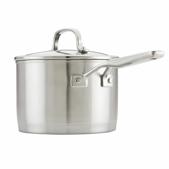 KitchenAid 3-Ply Base Stainless Steel 3-qt. Saucepan With Lid 6 KitchenAid 3-Ply Base Stainless Steel 3-qt. Saucepan With Lid - Image 4