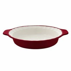 KitchenAid KQ995BX Vitrified Stoneware 9-in. Pie Plate Empire Red 19 KitchenAid KQ995BX Vitrified Stoneware 9-in. Pie Plate Empire Red -KitchenAid Shop unnamed file 1075