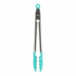KitchenAid® Gourmet Silicone-Tipped Stainless Steel Tongs Aqua -KitchenAid Shop unnamed file 1089