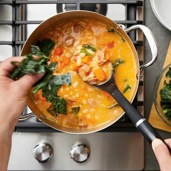 KitchenAid® 3-Ply 8-qt. Stainless Steel Stockpot With Lid 5 KitchenAid® 3-Ply 8-qt. Stainless Steel Stockpot With Lid - Image 3