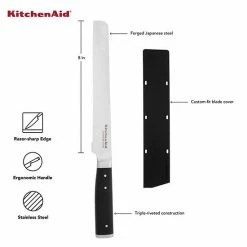 KitchenAid KO8IRSSOHOBA Gourmet 8-in. Forged Bread Knife With Sheath -KitchenAid Shop unnamed file 1159