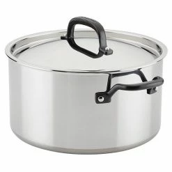 KitchenAid® 5-Ply Clad 8-qt. Stainless Steel Stockpot With Lid -KitchenAid Shop unnamed file 1260