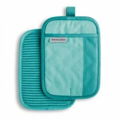 KitchenAid Beacon Two-Tone Pot Holder 2-pk. Blue Velvet -KitchenAid Shop unnamed file 1279
