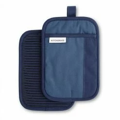 KitchenAid Beacon Two-Tone Pot Holder 2-pk. Blue Velvet -KitchenAid Shop unnamed file 1283