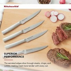KitchenAid Gourmet 4-pc. Steak Knife Set 15 KitchenAid Gourmet 4-pc. Steak Knife Set -KitchenAid Shop unnamed file 1339