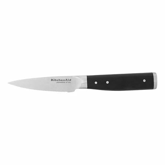 KitchenAid KO35DSSOHOBA Gourmet 3.5-in. Forged Serrated Paring Knife With Sheath 3 KitchenAid KO35DSSOHOBA Gourmet 3.5-in. Forged Serrated Paring Knife With Sheath