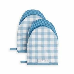 KitchenAid Gingham Mini Oven Mitt 2-pk. Gray 13 KitchenAid Gingham Mini Oven Mitt 2-pk. Gray -KitchenAid Shop unnamed file 1584