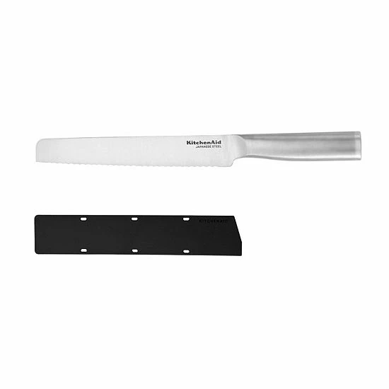 KitchenAid Gourmet 8-in. Bread Knife With Blade Cover 7 KitchenAid Gourmet 8-in. Bread Knife With Blade Cover - Image 5