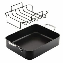 KitchenAid Hard-Anodized Roaster With Removable Nonstick Rack 22 KitchenAid Hard-Anodized Roaster With Removable Nonstick Rack -KitchenAid Shop unnamed file 1752