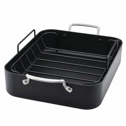 KitchenAid Hard-Anodized Roaster With Removable Nonstick Rack 23 KitchenAid Hard-Anodized Roaster With Removable Nonstick Rack -KitchenAid Shop unnamed file 1753