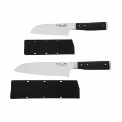 KitchenAid KO2PKSSOHOBA Gourmet 2-pc. Triple-Rivet Santoku Knife Set With Sheaths