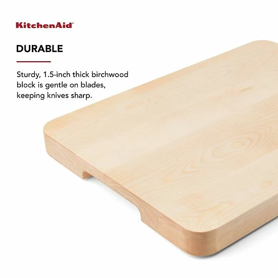 KitchenAid KO709IOSA Gourmet Birchwood Chopping Block 5 KitchenAid KO709IOSA Gourmet Birchwood Chopping Block - Image 3