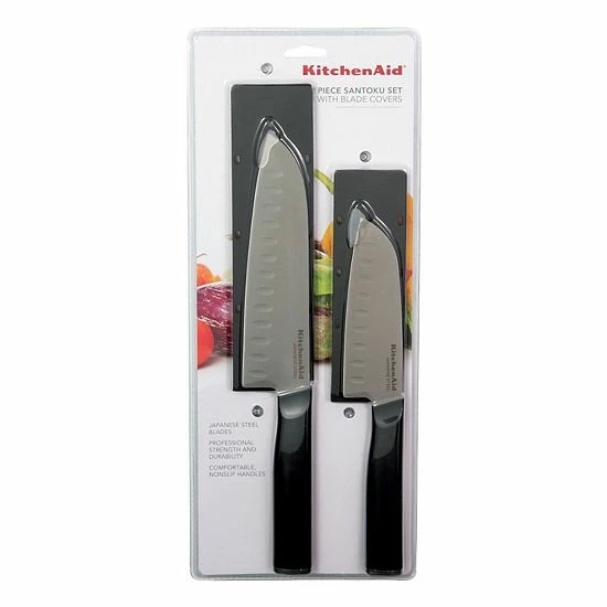 KitchenAid KE2PTHEOHOBA Classic 2-pc. Santoku Knife Set With Sheaths 8 KitchenAid KE2PTHEOHOBA Classic 2-pc. Santoku Knife Set With Sheaths - Image 6