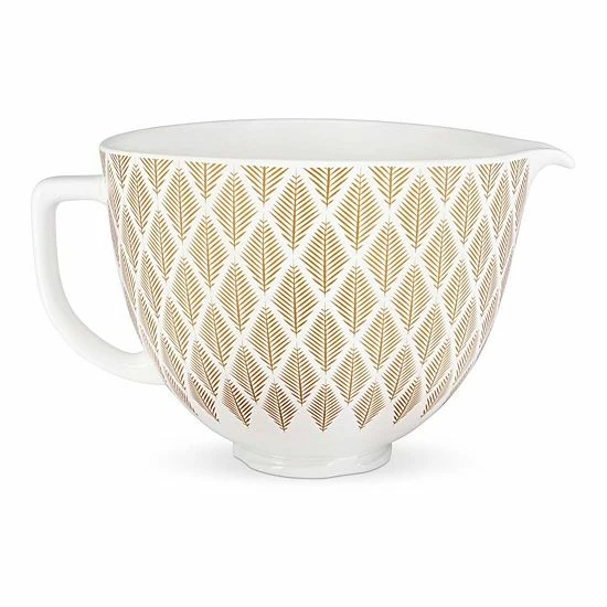 KitchenAid® KSM2CB5 5-qt. Ceramic Stand Mixer Bowl White Lace 10 KitchenAid® KSM2CB5 5-qt. Ceramic Stand Mixer Bowl White Lace - Image 8