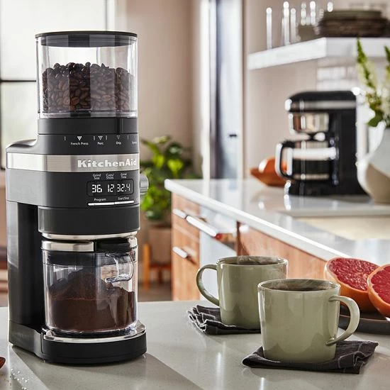 KitchenAid® KCG8433 Coffee Burr Grinder Onyx Black 4 KitchenAid® KCG8433 Coffee Burr Grinder Onyx Black - Image 2