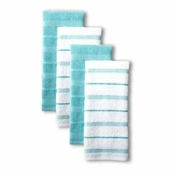KitchenAid Albany Kitchen Towel 4-pk. Pebbled Palm