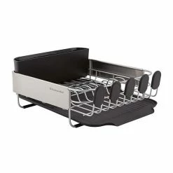 KitchenAid KE895BX Compact Stainless Steel Dish Rack Satin Black 14 KitchenAid KE895BX Compact Stainless Steel Dish Rack Satin Black -KitchenAid Shop unnamed file 453