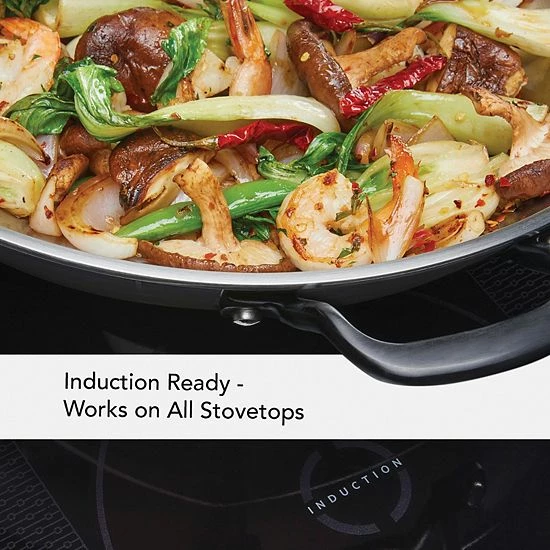 KitchenAid® 5-Ply Clad 15-in. Stainless Steel Wok 5 KitchenAid® 5-Ply Clad 15-in. Stainless Steel Wok - Image 3