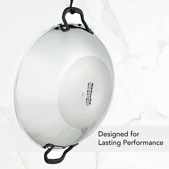 KitchenAid® 5-Ply Clad 15-in. Stainless Steel Wok 7 KitchenAid® 5-Ply Clad 15-in. Stainless Steel Wok - Image 5
