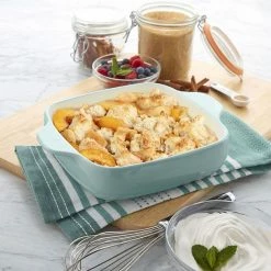 KitchenAid KQ992BX Vitrified Stoneware 2-qt. Square Baker Pistachio -KitchenAid Shop unnamed file 556