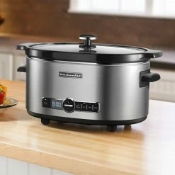 KitchenAid® KSC6223SS 6-qt. Stainless Steel Oval Slow Cooker