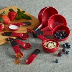 KitchenAid® Measuring Cup & Spoon Set Red 12 KitchenAid® Measuring Cup & Spoon Set Red -KitchenAid Shop unnamed file 704