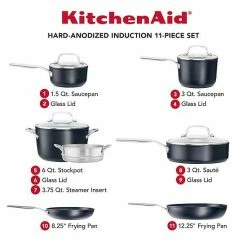 KitchenAid® Hard-Anodized Induction 11-pc. Nonstick Cookware Set 17 KitchenAid® Hard-Anodized Induction 11-pc. Nonstick Cookware Set -KitchenAid Shop unnamed file 874