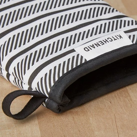 KitchenAid Albany 2-pc. Mini Oven Mitt Set Gray 4 KitchenAid Albany 2-pc. Mini Oven Mitt Set Gray - Image 2