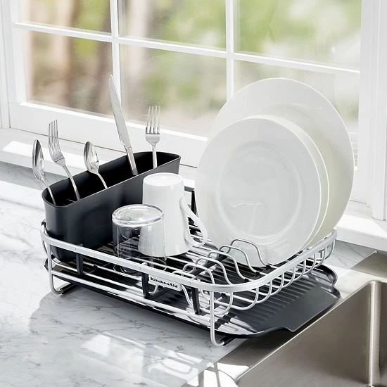 KitchenAid KE869BX Aluminum Dish Rack Black 4 KitchenAid KE869BX Aluminum Dish Rack Black - Image 2