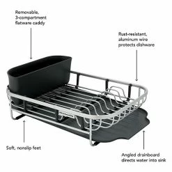 KitchenAid KE869BX Aluminum Dish Rack Black 18 KitchenAid KE869BX Aluminum Dish Rack Black -KitchenAid Shop unnamed file 931