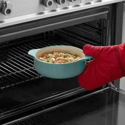 KitchenAid KQ990BX Vitrified Stoneware 2-qt. Round Casserole Baker Aqua -KitchenAid Shop unnamed file 986