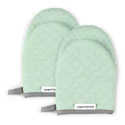 KitchenAid Asteroid Mini Oven Mitt 2-pk. Aqua -KitchenAid Shop unnamed file 997